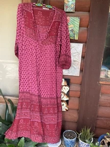 TREE OF LIFE MAXI DRESS XL ☯️☀️ - Picture 1 of 5