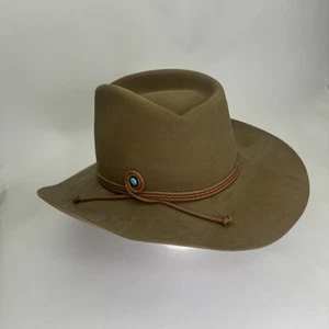 Vintage Resistol 4X Beaver Size 4 Pecan Chaparral Hat - Picture 1 of 8