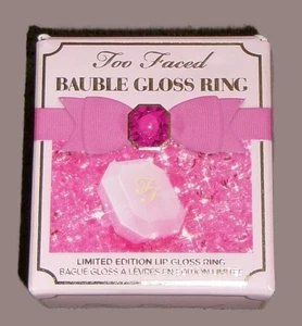 TOO FACED Bauble Gloss Ring NEW IN BOX - Picture 1 of 2
