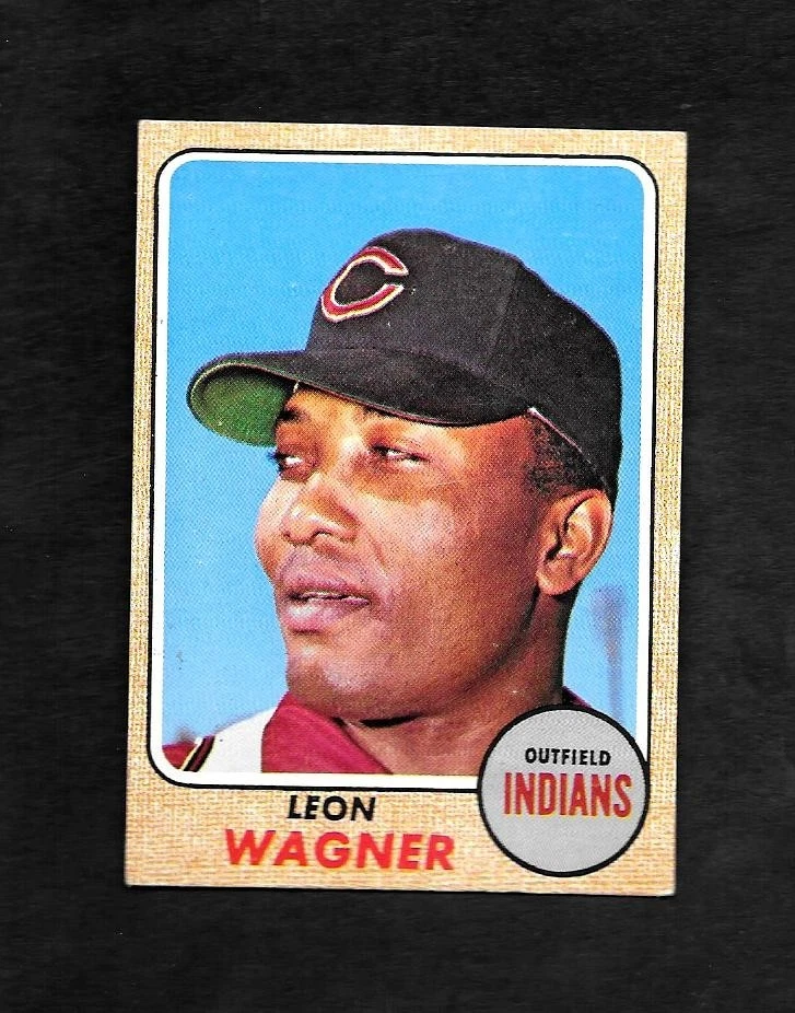1968 TOPPS #495 LEON WAGNER - 近乎完好/MT - 3.99 最大运费 — 第 1/1 张图片