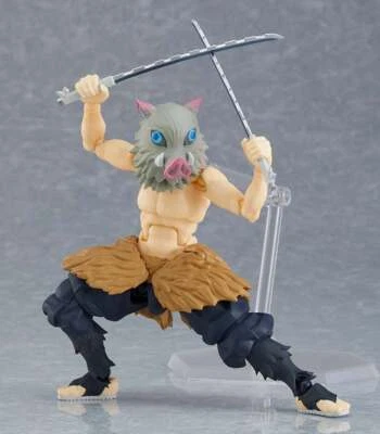 Demon Slayer Inosuke Hashibira Figma Action Figure MAX FACTORY - Immagine 1 di 4
