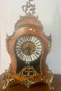 boulle uhr Kaminuhr Tischuhr Standuhr Hermle - Bild 1 von 5