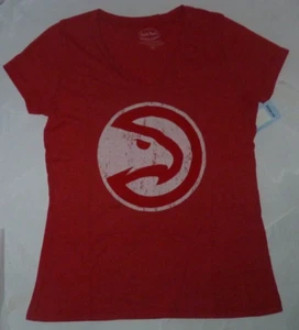 NEW NBA Atlanta Hawks Basketball T Shirt Women Ladies 2X 2XL Tri Blend NWT - Picture 1 of 1