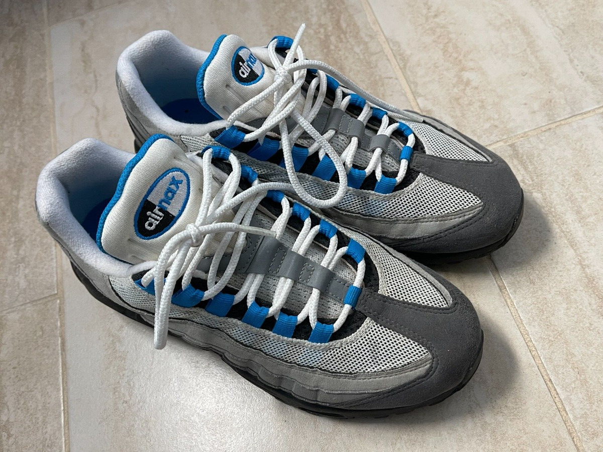 Nike Air Max 95 Black Medium Blue for Sale | Authenticity Nike Air Max 95 Black Medium Blue for Sale | Authenticity