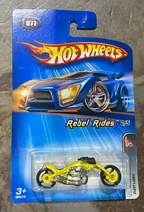 Hot Wheels Rebel Rides Yellow Blast Lane 1:64 Diecast - Picture 1 of 1