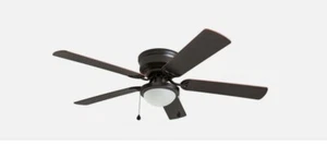 Harbor Breeze 41690 Builders Series  52" Bronze Finish Ceiling Fan with LED NEW - Picture 1 of 4