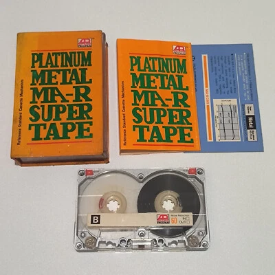 TDK PLATINUM MA-R METAL ALLOY SUPER TAPE  original indonesia tapes rare - Image 1 of 4
