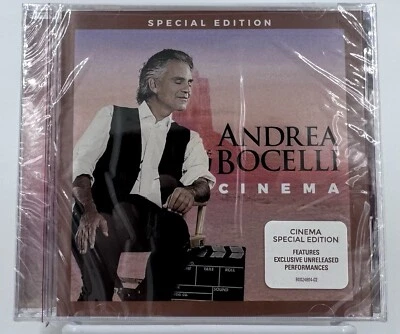 Cinema - Andrea Bocelli (CD, 2016) - Brand New Sealed Foto 1 de 2