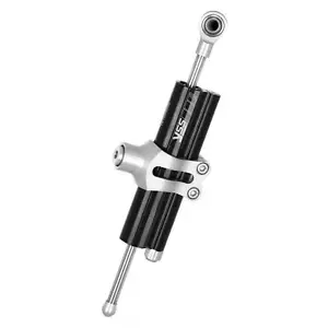 Ammortizzatore di sterzo nero YSS per Yamaha 900 TRACER 9 GT 2021-2024 - Picture 1 of 2