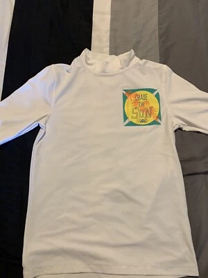 Cherokee Chase The Sun Boys White Athletic T Shirt Size Large 12/14 Polyester - Image 1 of 4