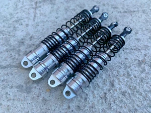 High Performance Big Bore Shocks for 1/10 Arrma Typhon 3S Silve - Picture 1 of 2