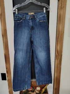Boys vintage old navy wide baggy dark denim jeans size 12 regular - Picture 1 of 7