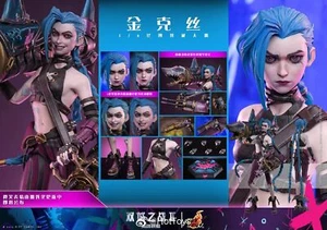 Hot Toys TMS137 Arcane League of Legends Jinx 1/6 Action Figure Pre-order Model - Picture 1 of 12