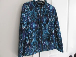 WOMEN'S ZENERGY BY CHICO'S SZ 0 ZIPPER FRONT JACKET * LOOK - Picture 1 of 7