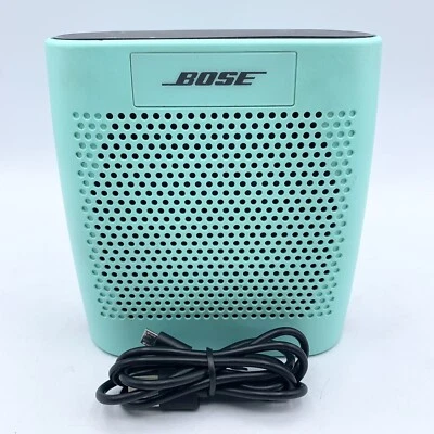 BOSE Soundlink Color Model 415859 Bluetooth Portable Speaker Mint Green Tested - Image 1 of 4