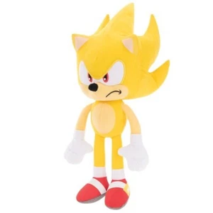 Sonic The Hedgehog SUPER SONIC Yellow Plush Toy 8 inch Official Soft NWT - Picture 1 of 1