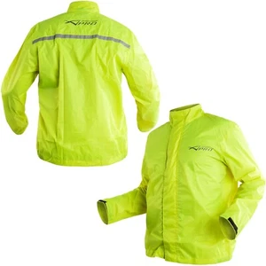 Giacca Tuta Moto Antipioggia Antiacqua Antivento Fluo Impermeabile Visibilità - Foto 1 di 15