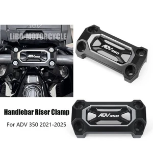 Cubierta de abrazadera de montaje elevador para manillar de motocicleta negra para Honda ADV350 2021-2025 - Imagen 1 de 7