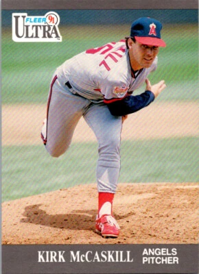 Kirk McCaskill 1991 Fleer Ultra #50 Baseball Card - Image 1 of 2