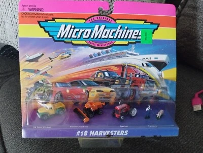 Gallon Micro Machines #18 Harvesters 1995 75030 - Image 1 of 4