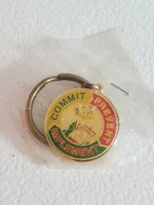 Genuine Disney Gold Tone Commit Prevent Implement Ludwig Von Drake Key Chain - Picture 1 of 4