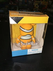 Disney Vinylmation 3 Zoll Figur Farbblock Serie Neu in Verpackung Neu im Karton Orange Mickey - Bild 1 von 5