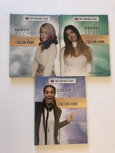 3 Top YouTube Stars Books: Lilly Singh, Rachel Levin, Wendy Ayche 2020 Hardcover - Picture 1 of 10