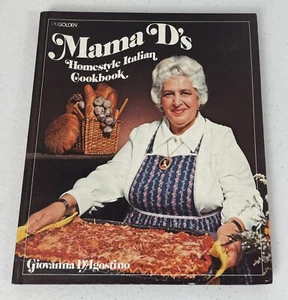 Mama Ds Homestyle Italian Cookbook Giovanna DAgostino 1975 Hardcover VTG - Picture 1 of 8