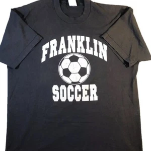 Vintage Single Stitch Franklin Soccer Referee XL T-Shirt - Bild 1 von 6