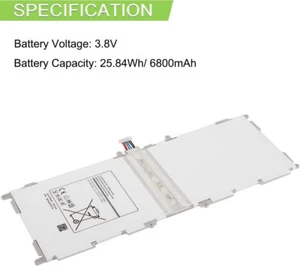 AKKU FÜR SAMSUNG GALAXY TAB 4 10.1" SM-T535 TABLET SM-T530 ORIGINAL QUALITÄT - Bild 1 von 5