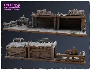 GRASS-FIELD DUGOUT compatible bloodbowl - Imagen 1 de 1