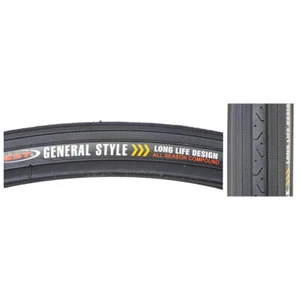 Sunlite Road Raised Center CST638 Tire 27 x 1 1/4" Black / Black - Picture 1 of 1