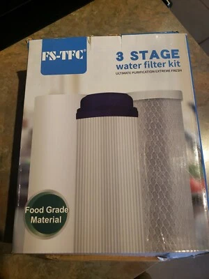 FS-TFC 3 Stage Water Filter Kit. 3 Filters. New  - Image 1 of 4