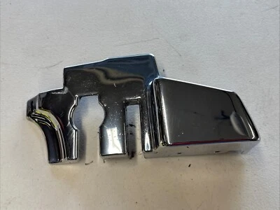 Cubierta de tapa de cinturón de seguridad cromada pilar B lateral izquierdo mercedes-benz 560sl r107 1983-89 Foto 1 de 4