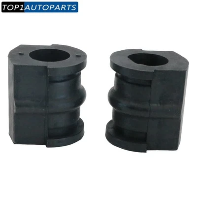 Juego de 2 bujes estabilizadores delanteros negros para Nissan X-Trail 2002-2013 Foto 1 de 4