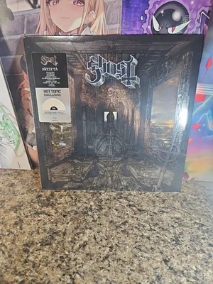 Ghost "SKELETA" LP BONE Color Vinyl & Collectible Papa V Overlay Sealed NEW - Image 1 of 4