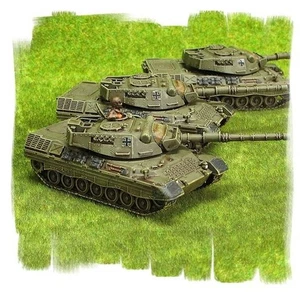 Painted! -  German Leopard 1 platoon (3 tanks) - 15mm WW3 - Checkpoint Charlie - Picture 1 of 2