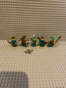 LEGO 6071 Attraversamento dei Forestali 6077 Fortezza del Fiume: Lotto Minifigure, Accessori - Foto 1 di 6