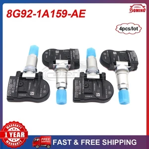 Set of 4 TPMS TIRE PRESSURE SENSOR For Volvo S60 S80 V60 XC70 8G92-1A159-AE - Picture 1 of 11