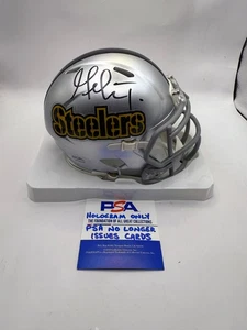 MIKE TOMLIN Coach Pittsburgh Steelers SIGNED Custom Speed Mini HELMET PSA COA D - Picture 1 of 1