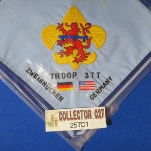 Pfadfindertruppe 317 Zweibrücken Deutschland Transatlantikrat Halstuch 257C1 - Bild 1 von 4