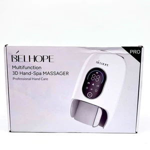 Belhope Pro 10 Watts Rechargeable Multifunction 3D Hand-Spa Massager - White - Picture 1 of 7