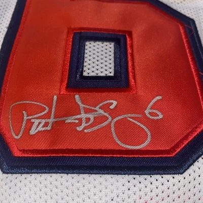 PATRICK EWING signed jersey Dream Team Autographed USA Beckett - Image 1 of 4