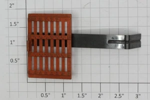 Lionel 3656-5 Orange Metal Cattle Car Door Assembly  (10) - Picture 1 of 1