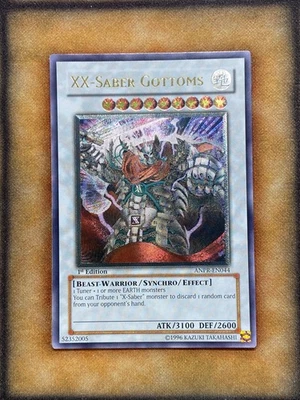Yugioh XX-Saber Gottoms ANPR-EN044 Ultimate Rare 1st Ed NM - Image 1 of 2