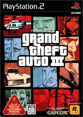PlayStation2 -- Grand Theft Auto 3[CERO rating "Z"] -- PS2 F/S w/Tracking# Japan - Image 1 of 3
