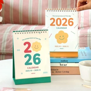 Calendario da scrivania 2026 Today’s Mood | Planner minimo coreano 15 mesi - Foto 1 di 12