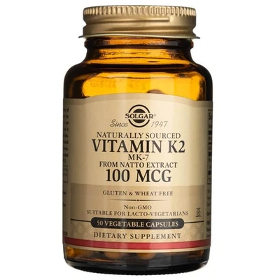 Solgar Vitamine K2 100 µg, 50 capsules