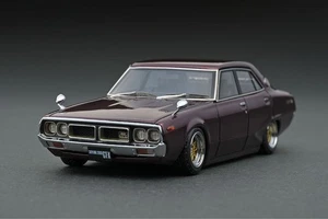 Accensione Modello 1/43 Nissan Skyline GC110 GT-X Viola IG0387 - Foto 1 di 6