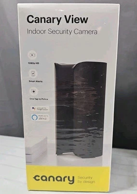 Canary View Indoor 1080p Wi-Fi Home Security Camera - Black - NEW SEALED  - Image 1 of 4